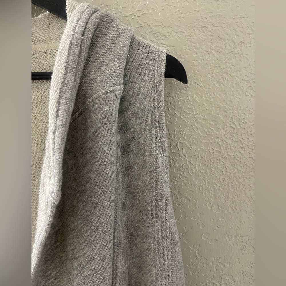 We The Free Women’s Cream / Gray Open Front Cotton Cardigan Size XS‎ - Picture 5 of 8